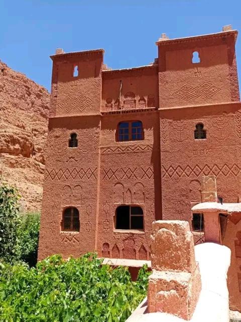 Riad Atlas Berbere Boumalne Eksteriør bilde